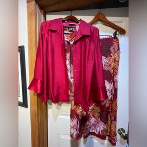 3-Piece Woman’s’ Dress and Skirt Set With Jacket/Separate Blouse size 22W